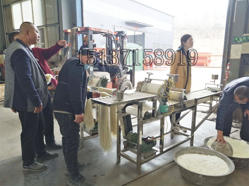 多功能米線機試機