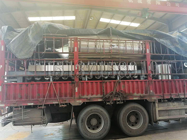 米粉搓絲機裝車發貨